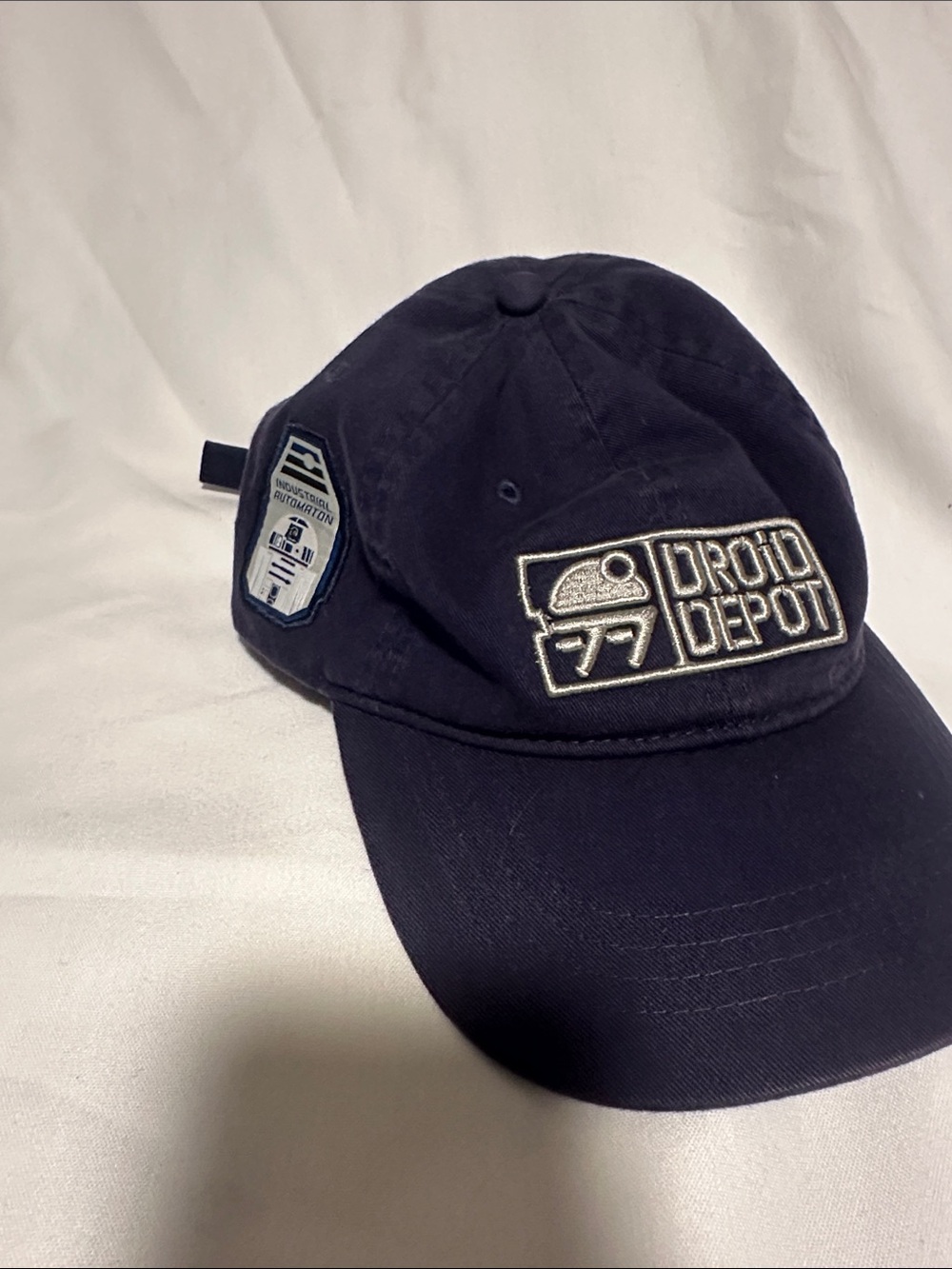 Disney Navy Blue Droid Depot Embroidered Baseball Cap